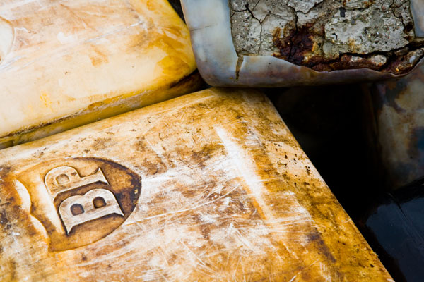 Heavy storage bottles