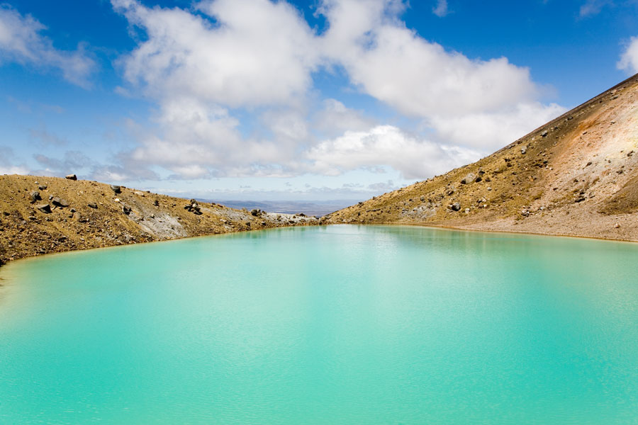 Tongariro crossing, Emerald lake