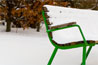 Snow bench