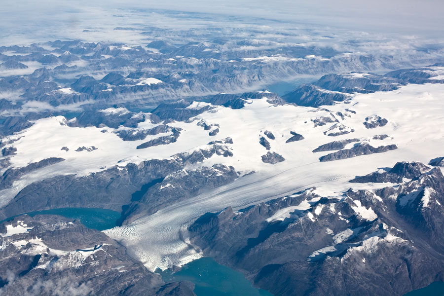Greenland from above