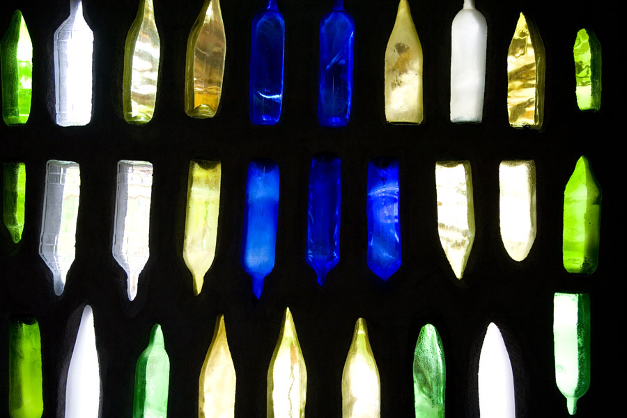 Hundertwasser decorated public toilet in Kawakawa