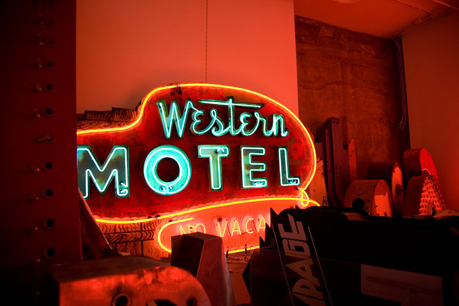 Neon at the neon museum