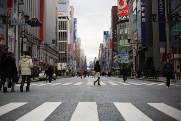 January 2006 No cars in Ginza