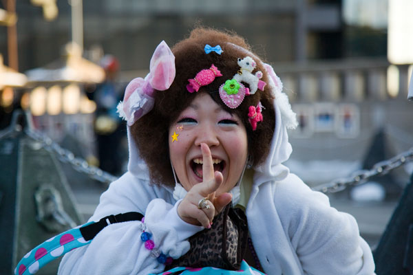 January 2006 Harajuku girl