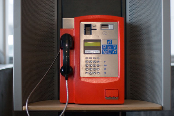 Red telephone