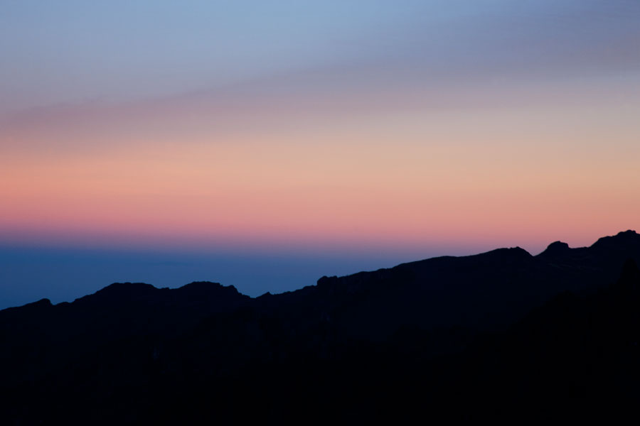 Sunrise - Climbing Kilimanjaro